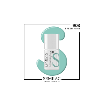 Semilac Professional - Lakier Hybrydowy 903 Fresh Mint 7 ml